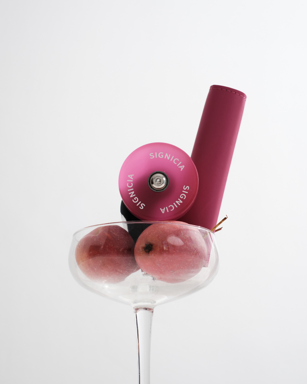 SIGNICIA Identity Capsule Set (Forward Pink) 4x Wheels, 2x Handle and 1x Luggage Tag