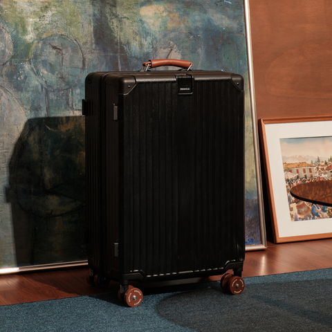 SIGNICIA Identity Capsule Set (Terra Brown) 4x Wheels, 2x Handle and 1x Luggage Tag