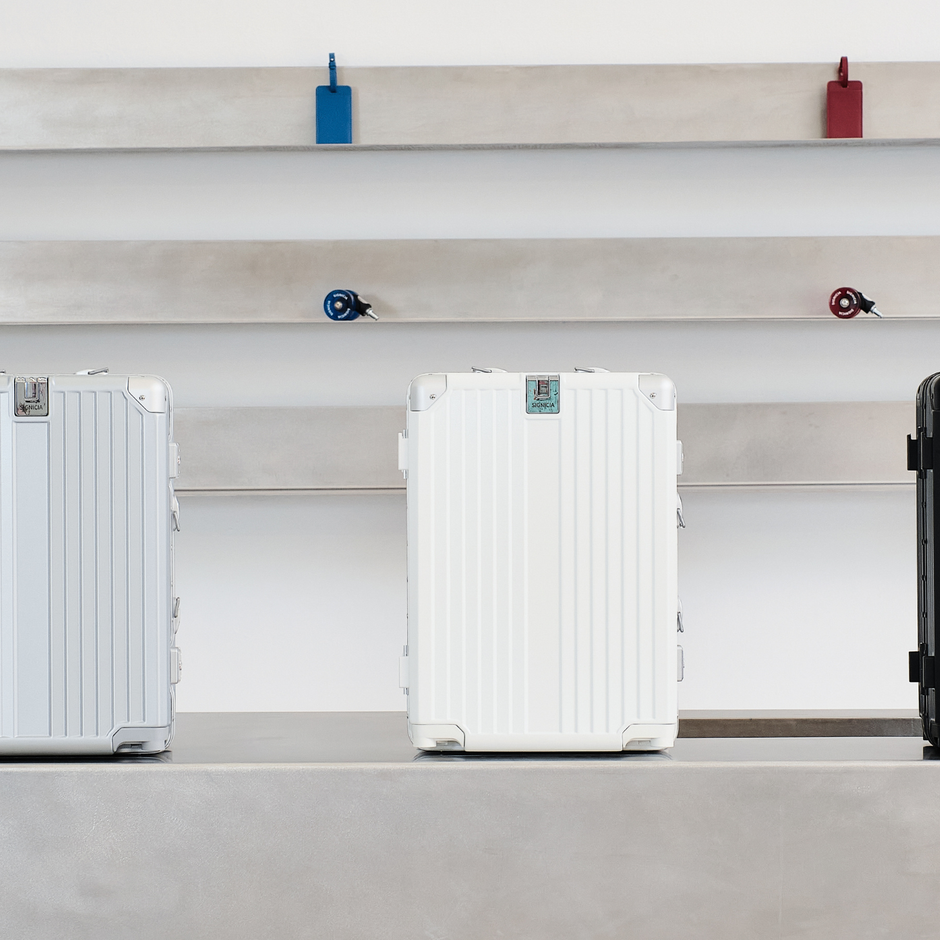Experience SIGNICIA Luggage at our showroom